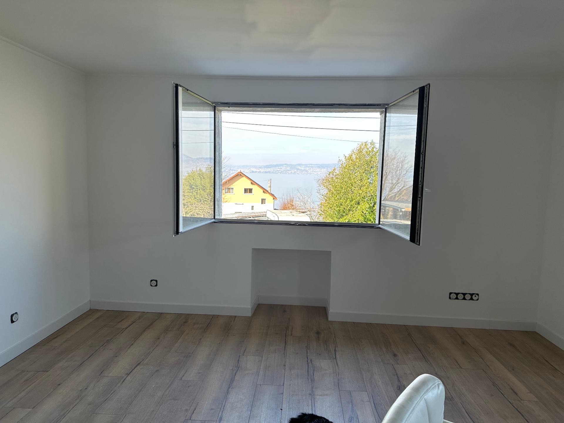 Vue sur le Léman, Lugrin, France